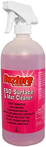 DESCO 10446 Reztore Surface and Mat Cleaner, 1 Qt Spray Bottle