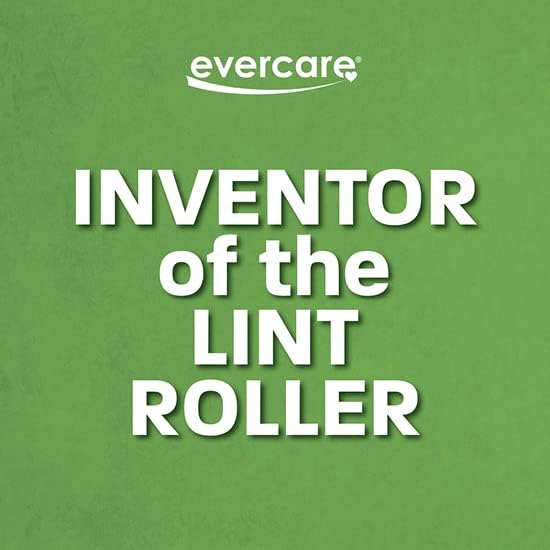 Evercare Pack of 5 Pet Extreme Stick Giant Refillable Lint Roller, 60 Sheets