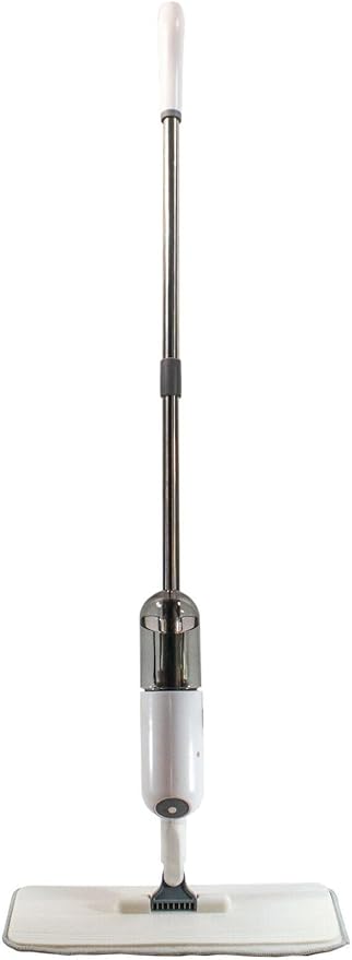 Microfiber Spray Mop for Floor Cleaning, 360 Degree Microfiber Spray Mop Makes Easy Work of Floor Cleanup Around The House, Dust Mop for Hardwood Floors Flat