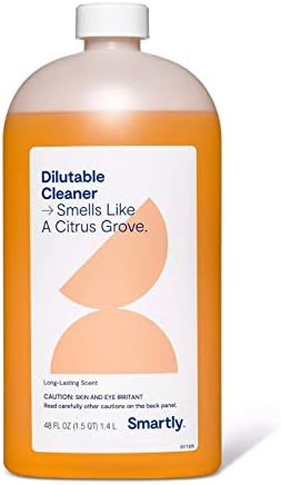 Citrus Grove Scented Dilutable Cleaner | Multipurpose Cleaning Solution - 48 Ounce Bottle (1)