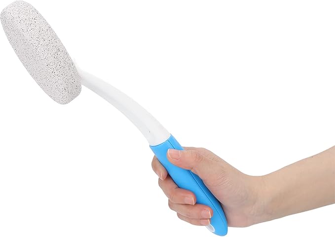 Pumice Stone Cleaning Brush, Hard Water Toilet Bowl Ring Remover Cleaner for Household Sink Pool Bathroom Kitchen, Toilet Bowl Cleaner Hard Water Ring Remover