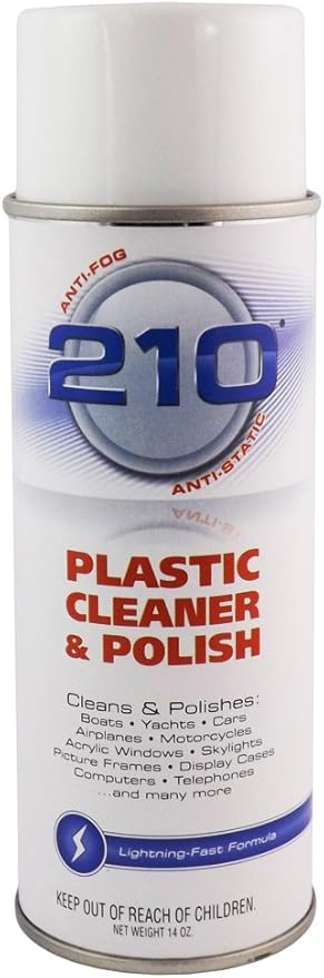 (23304) 210 Plastic Cleaner/Polish - 14 fl. oz. Aerosol