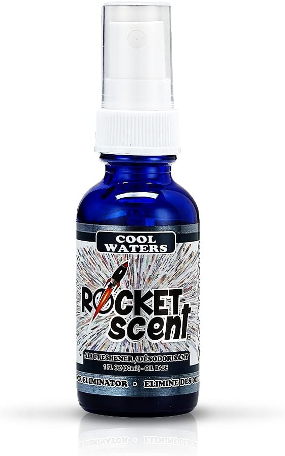 Rocket Scent - Oil Air Fresheners + Odor & Smoke Eliminator + Home, Car, Office, Bathroom Deodorizer (Crisp Scents)