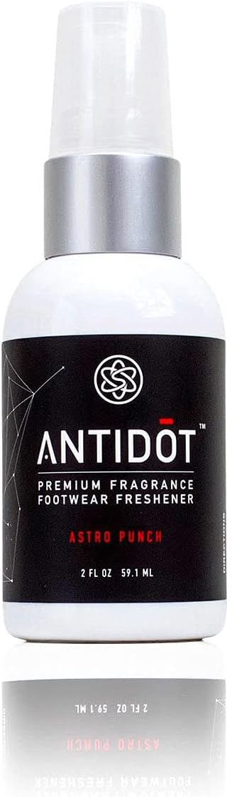 Shoe Deodorizer for Sneakerheads by ANTIDOT - Advanced Shoe Freshener Spray Collection | Shoe Odor Neutralizing Formula (Astro Punch)
