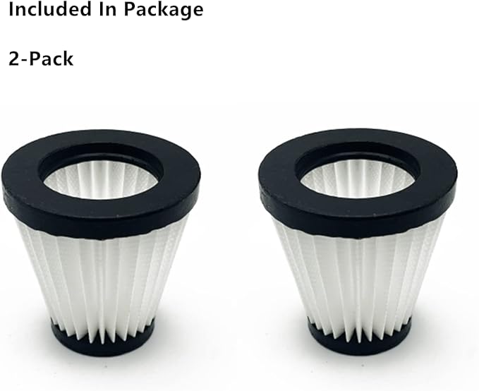 Vacuum Filter Compatible with Dirt Devil Scorpion Handheld Vacuum Cleaner Style F117,Fits Model SD20005RED,SD30025B,BD22025 Parts AD40117 (2 Pack)