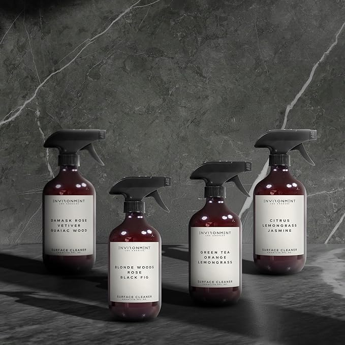 ENVIRONMENT Stone Candles Petitgrain | Carnation | White Cedar All-Purpose Cleaner