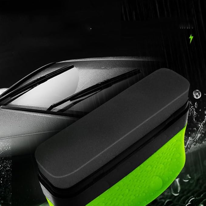 Glass Cleaner, anti-rain fog glass cleaning board, All in One Oil Film Cleaning Brush, 2025 Upgrade Car Windshield Cleaner, 150ml Automotive Window for All Vehicles (2pcs)