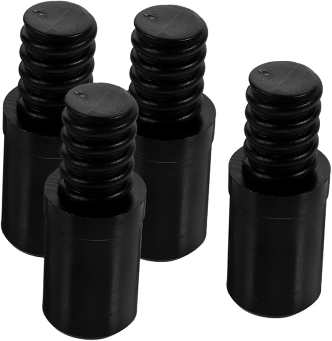 20pcs Threaded Tip Replacement Adapter for Mop Handle Plastic Easy to Install Compatible Poles for Home and Commercial Cleaning