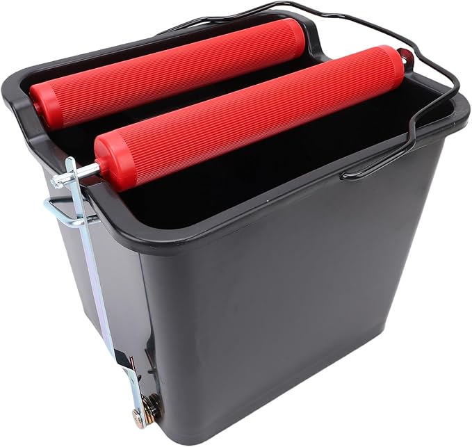 Mop Bucket, Foot Pedal Spin System Collapsible Portable Cleaning Bucket, Water Washing with ABS and Metal for Household Car and Maritime Use