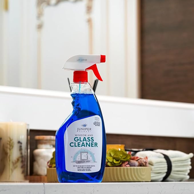 Glass and Window Cleaner Trigger Spray Bottle, 25 Fl Oz (Pack of 12)