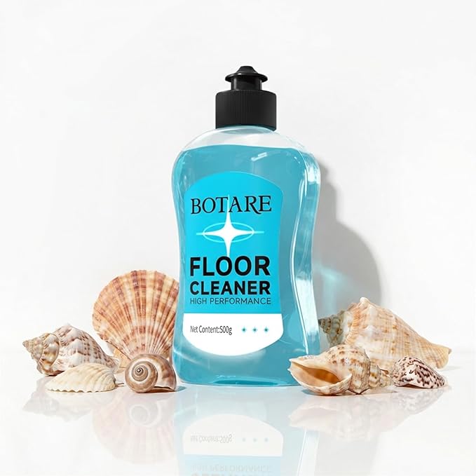 Floor Cleaner Liquid for Mopping, Household Deep Cleaning Solution for Wood,Hardwood,Tile,Laminate,Marble & Porcelain & Bathroom,Ocean Scent,17.6 Fl Oz Each(2 Bottles+1 Cleaning Cloth)