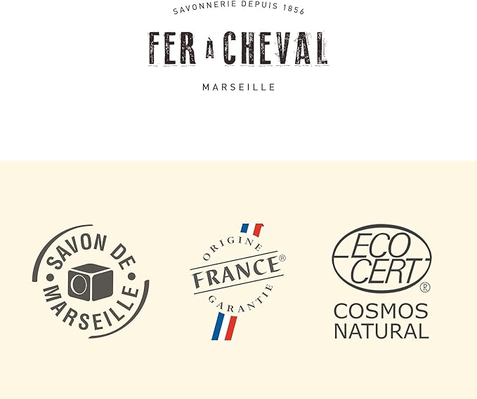 Fer à Cheval Limescale Spray 500 ml/16.9 fl oz (2 Pack) – Plant-Origin Multi-Surface Cleaner for Hard Water Marks and Soap Residue, Made in France