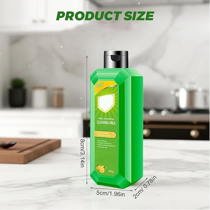 Surfactant Synergy Cleaner, Powerful Multifunctional Concentrated Cleansing Lotion, Multi Functional Cleaning Milk, 300ml Concentrated Multi-scene House Cleaner for Instant Deep Cleaning (1PCS)