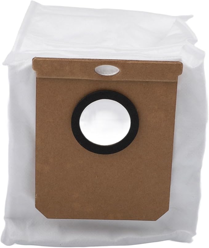 Replacement Mop Cloths and Dust Bags for Cecotec 9590 9990 10090 AI Spin Ultra Power Home, Microfiber Cleaning Pads and Vacuum Bags, 5-Pack