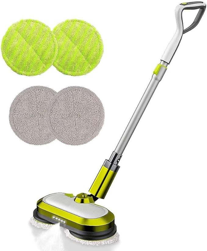4 Pack Reusable Mop Heads for GOBOT For G29 Spin Mop Microfiber Cleaning Pads for Tough Stains and Polishing