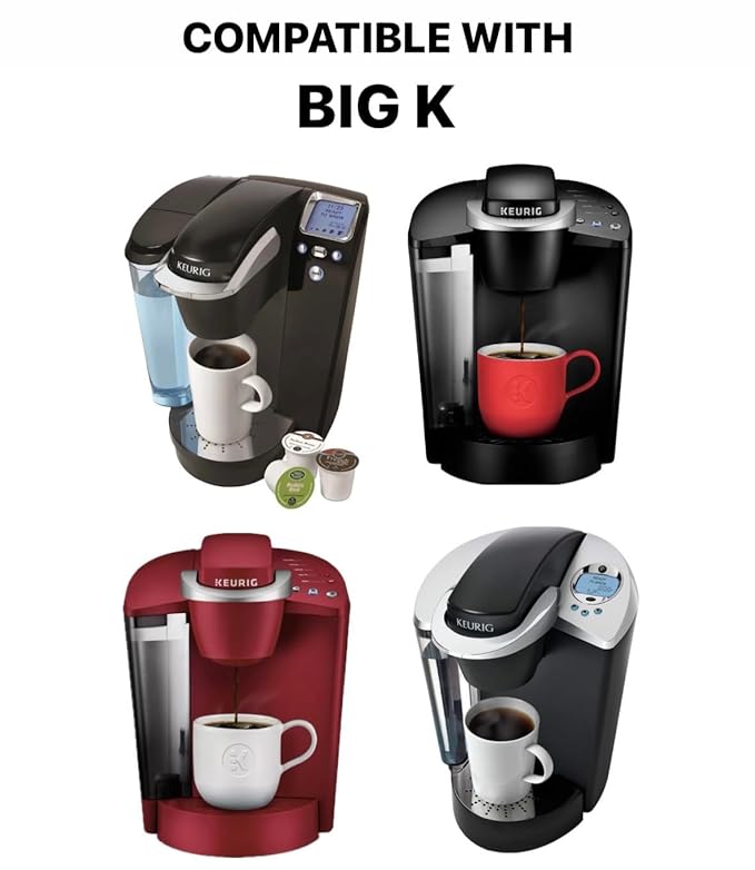 Burlap Cover Compatible with K Coffee Brewing System (Big K, Black)