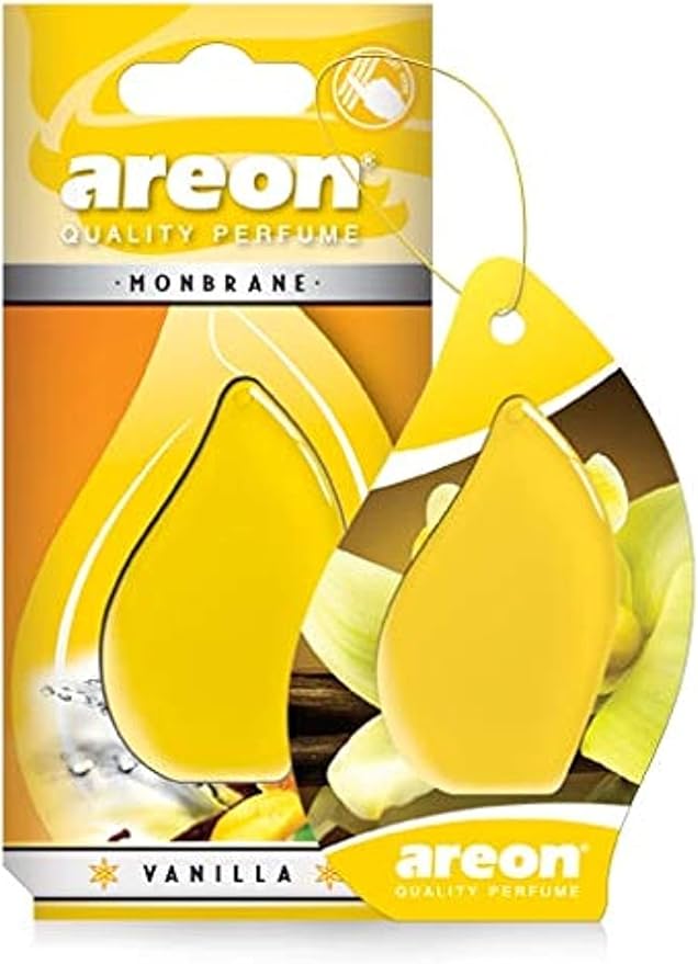 AREON Monbrane AMB02 Car Hanging Air freshener Gel, Vanilla