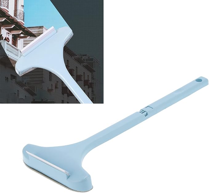 Screen Cleaner, Durable Window Kit Window Glass Cleaner Tool Detachable for Outdoor for Indoor for Screens for
