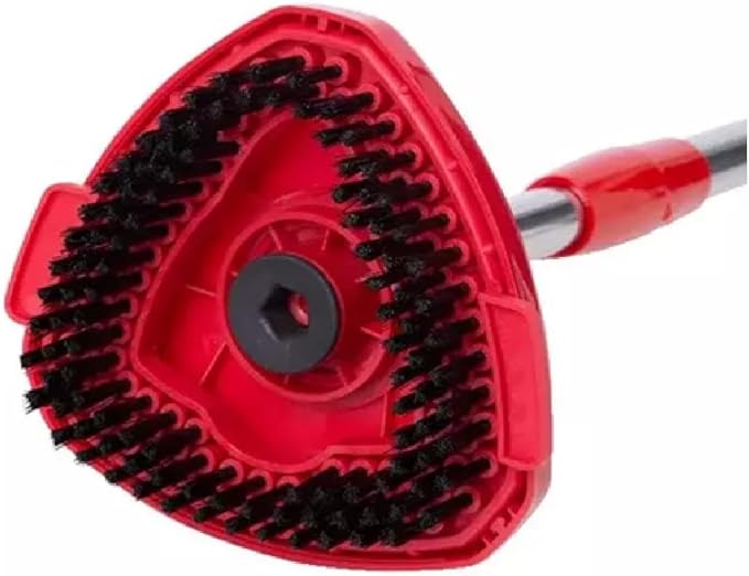 2 Pack Scrub Brush Replacement Head Spin Mop Head Base Hard Bristle Cleaning