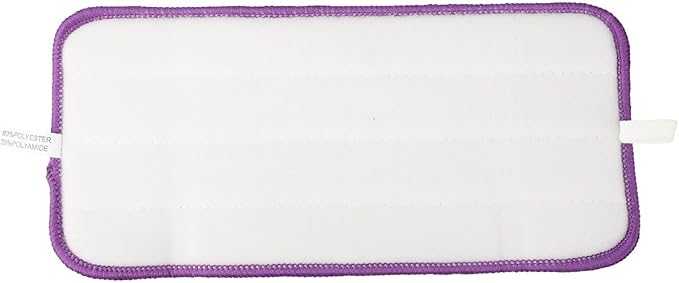 Rsable Microfiber Mop Pads Compatible with Hardwood and Floor Spray Mop, Washable Cleaning Refills for Hardwood, Tile and Stone Floors, 4/6 Pack Purple(4 PACK)