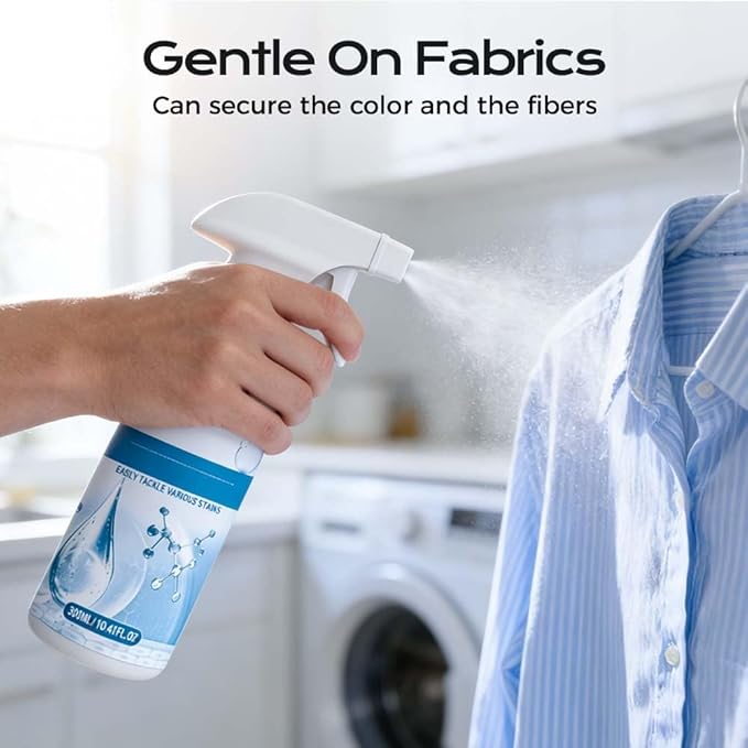 Cleanse Natural Clothing Emulsifier, 2026 Upgrade Non Ionic Emulsifier Clothing Cleaner, Powerful Spot Stain Remover Laundry Spray, No Damage Fabric Conditioner Restore Faded Color (Coconut, 2pcs)