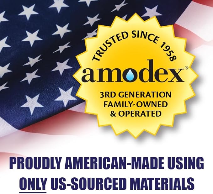 Amodex Ink & Stain Remover Traveler 0.5oz Bottle with Built-in Brush
