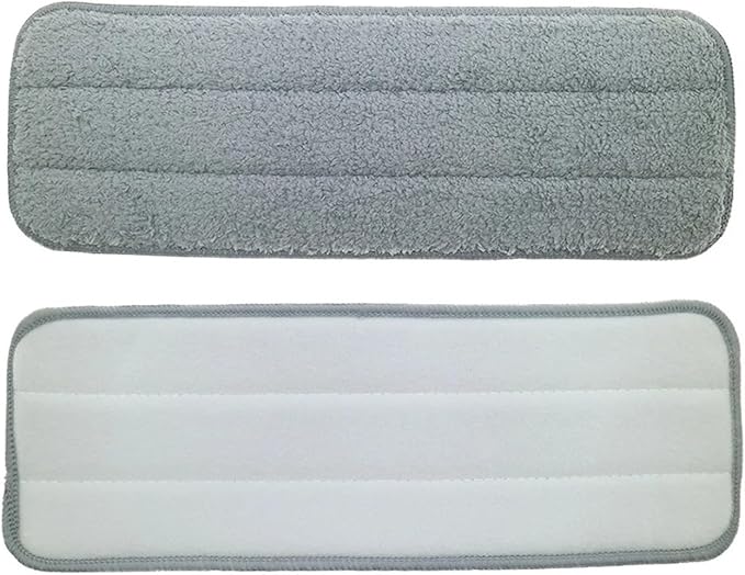 Compatible for Deerma, TB500 TB800,Compatible for Xiaomi Mijia , Water Spray Mop 360 Rotating Cleaning Cloth Head Wooden Carbon Fiber Cloth(10pcs)