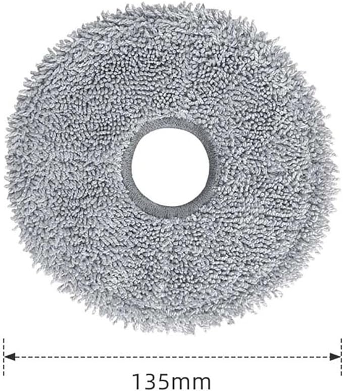 Vacuum Cleaner Accessory Mop Cloth,Compatible for Conga, 9590/9990 /10090 Spin Ultra(4pcs)