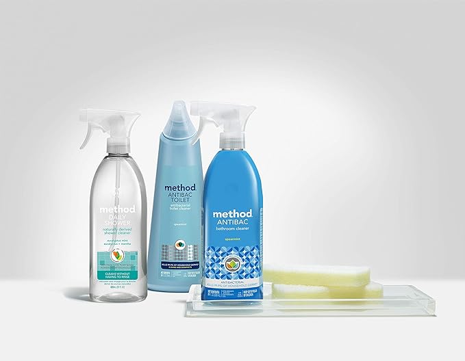 Method Daily Shower Spray Cleaner Refill; Eucalyptus Mint; 68 Ounce; 6 pack; Packaging May Vary