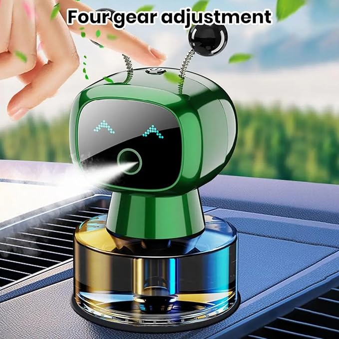 Intelligent Robot Car Air Freshener Scents Diffuser Innovative Robot Shape Car Air For Enhanced Driving