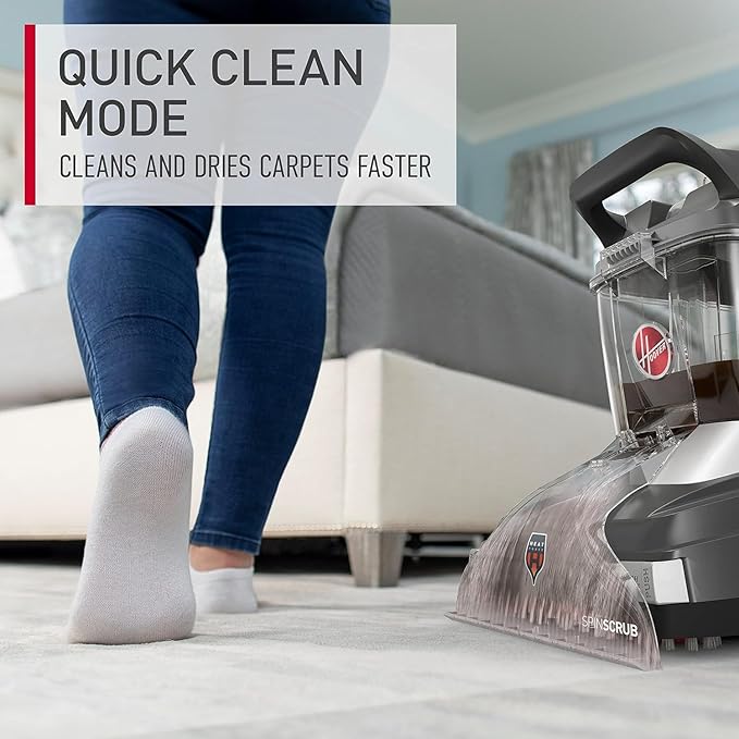 Hoover PowerScrub XL Pet Carpet Cleaner Machine, for Carpet and Upholstery, Deep Cleaning Carpet Shampooer, FH68050 + 116 oz Oxy Deep Cleaning Carpet Cleaner Solution, AH31936