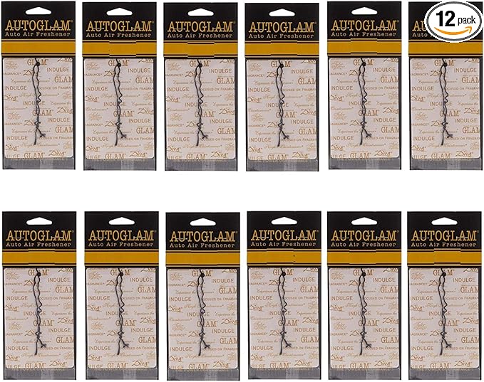 Tyler Candle Company Autoglam Auto Air Freshener, Diva, Set of 12