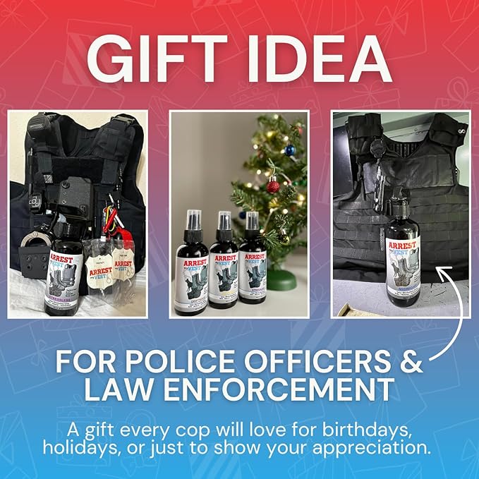 Arrest My Vest Military and Police Grade Odor Eliminating Spray for Body Armor Odor, Tactical Gear. Safe on K9's. Triple Pack of 3 Midnight 4 oz Bottles