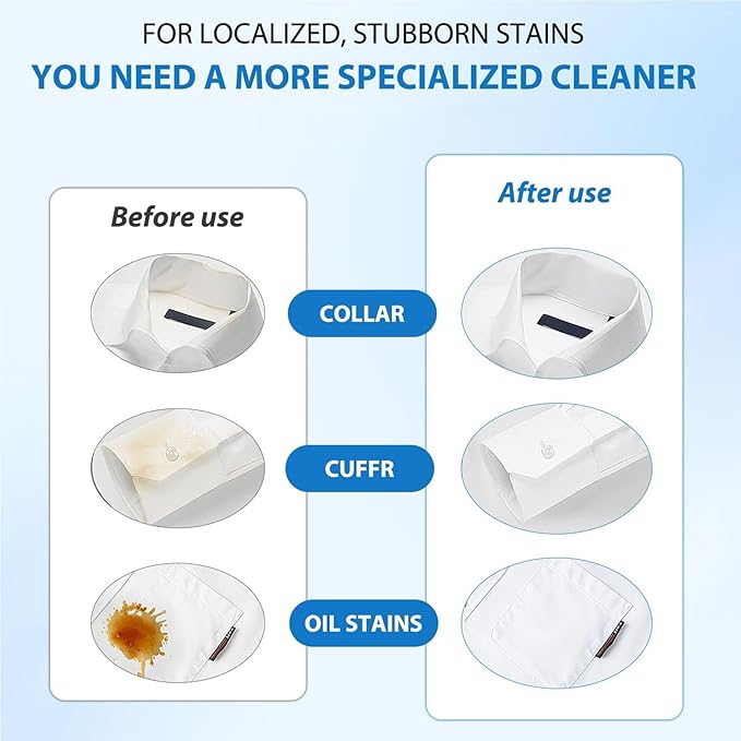 Clothing Emulsifier, 300ML Non Ionic Emulsifier Stain Remover,Powerful Laundry Stain Remover Spray, Clothes Oil Cleaning Remover, For Grease, Oil, Food On Clothes And Shoes (2PCS)
