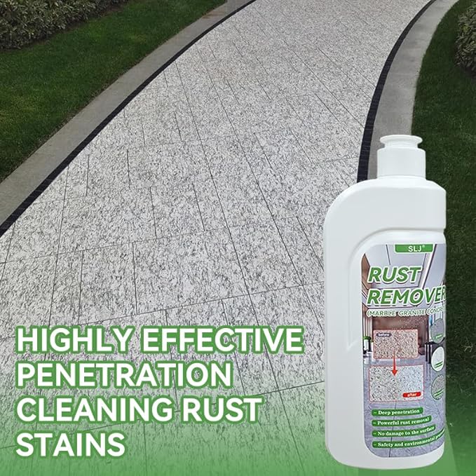 500ml Rust Stain Remover Marble Cleaner Tile Rust Remover Granite Care Agent Nature Stone Care Agent - Professional and Powerful in Removing Rust From Granite, Tile and Marble