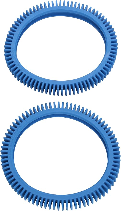 Poolvergnuegen 896584000-082 2-Pack Blue Standard Back Tire Replacement for Pool Cleaners