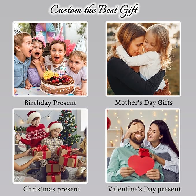 Custom Air Freshener for Car, Personalized Air Fresheners,Custom Double Sided photo Air Freshener, for Wardrobe,Bathroom and Hanging Ornaments 6 Count (Pack of 1)