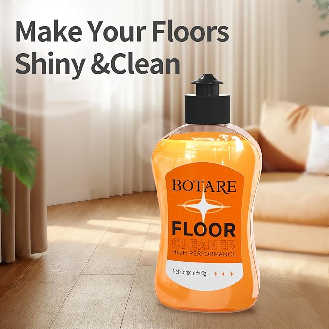 Floor Cleaner - All-Surface Concentrated Formula Enzyme-Powered mop soap - long-lasting for Mopping & Spraying Hardwood, Tile, Vinyl & Laminate Floors | Pet-Safe & Streak-Free 17.6 Fl Oz Each