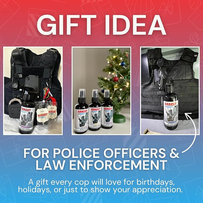 Arrest My Vest Military and Police Grade Odor Eliminating Spray for Body Armor Odor, Tactical Gear. Safe on K9's. Safe on All Ballistic Vests and Fabrics - Midnight Fragrance - 2 16 oz Bottles