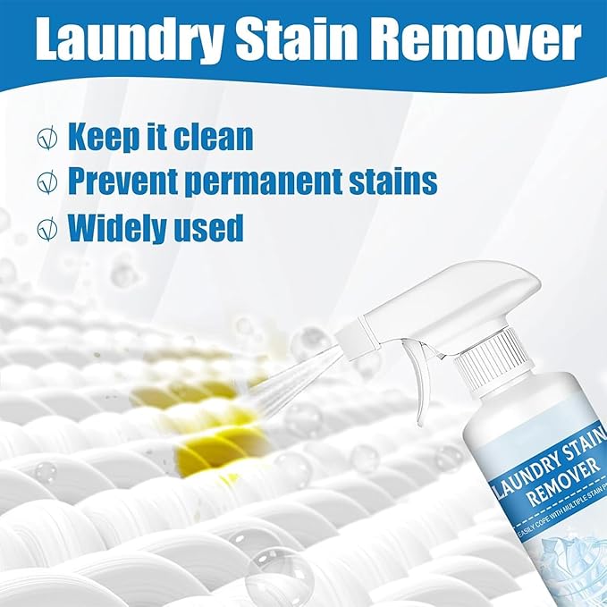 Fly Cloth Cleanse Clothing Emulsifier, Non Ionic Emulsifiers Cloth Cleaner, Spot Cleaner For Clothes, Powerful Fabric Cleaner for Clothes Care, Gentle on Most Fabrics (2pcs)