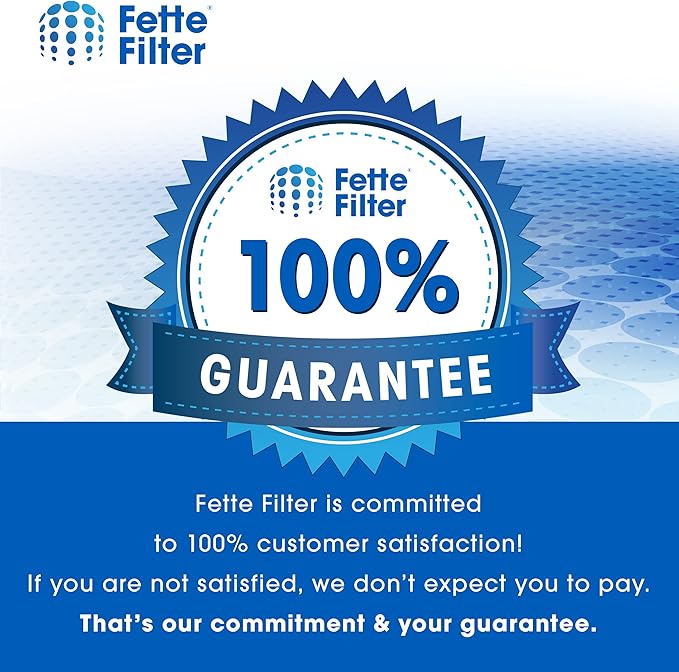 Fette Filter - F117 Replacement Vacuum Cleaner Filter with Compatible with Dirt Devil Handheld Vacuum Cleaner Models SD20005RED, SD30025B, BD22025 Part # AD40117 - Pack of 4