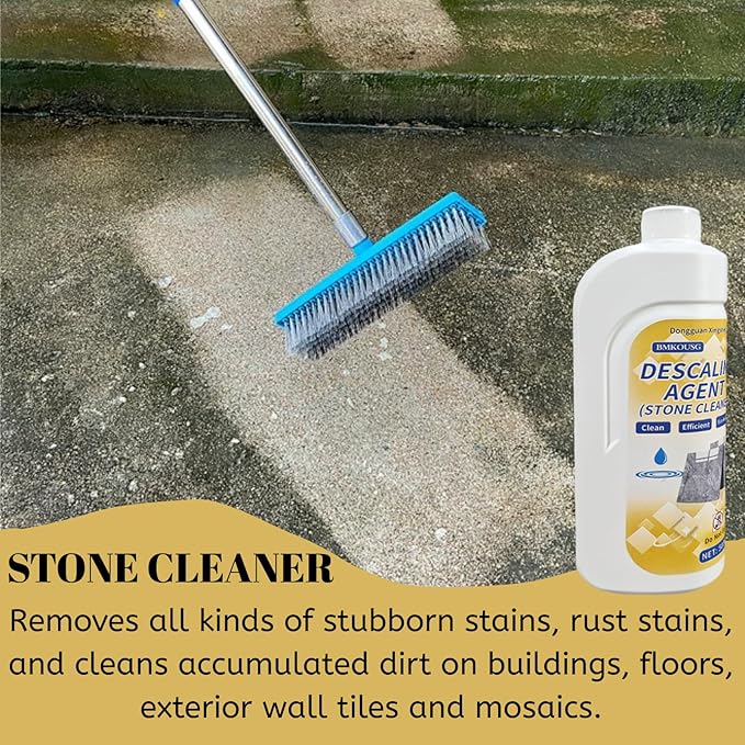 500ml Granite Cleaner Marble Stain Remover Quartz Countertop Stain Remover Tile Descaling Agent Stone Stain Cleaner - Powerful Cleaning Agent for Granite, Marble, Quartz, Tile