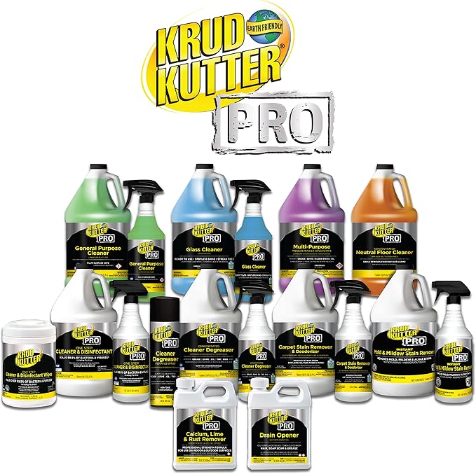 Krud Kutter Pro 352250 Calcium, Lime & Rust Remover, 28 oz