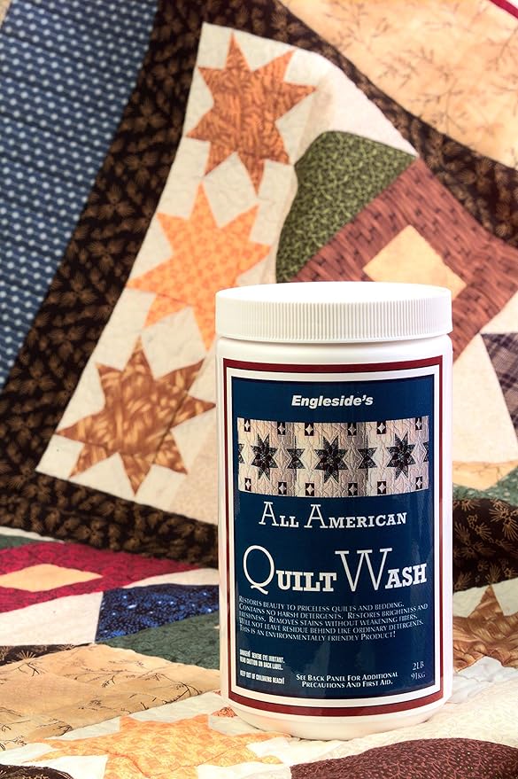 All American Quilt Wash, Unscented Vintage and New Quilt Specialty Cleaner, 32 Ounces