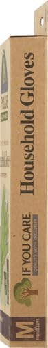 If You Care Household Latex Gloves - FSC Certified - Medium, 1 ct
