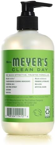 Mrs. MEYER'S CLEAN DAY Liquid Hand Soap 12.5 Fl Oz Each, Lilac, Daisy, Fresh Cut Grass, 1 CT (Variety Pack)