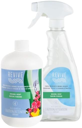 Melaleuca Revive Fabric Freshener & Wrinkle Relaxer - Original Scent - Sprayer Bottle Included