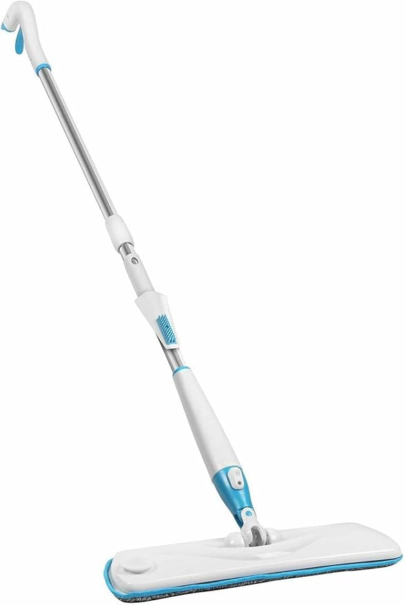 Microfiber Spray Mop for Floor Cleaning, Spray Mop with Reusable Microfiber Mop Pads 360 Degree Handle Mop for Home Laminate Wood Tiles Floor Cleaning