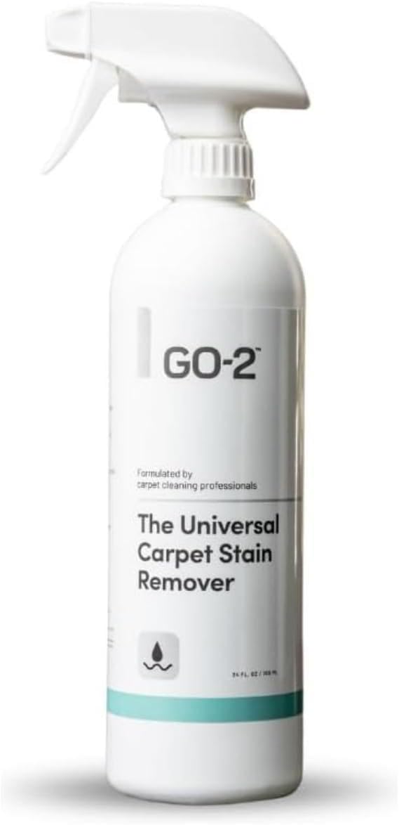 GO-2 Universal Carpet Stain Remover, Liquid, Citrus Scent, 24 OZ, Scented, for Carpet