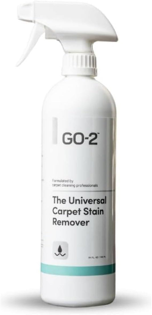 GO-2 Universal Carpet Stain Remover, Liquid, Citrus Scent, 24 OZ, Scented, for Carpet